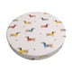 thumbnail image 1 of Disketp Dachshund Dog Puppy Funda Redonda para Taburete, Funda de Cojín para Silla de Bar Suave y Elástica-12 inch, 1 of 7