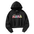 thumbnail image 3 of Sudaderas con capucha informales para mujer, sudadera con cordón para el hogar, jersey con capucha para trabajo y vacaciones para mujer M, 3 of 9
