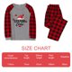 thumbnail image 5 of Conjuntos de pijamas familiares a juego para hombre, pijamas navideños con camiseta de manga larga y pantalones, ropa de estar por casa, 5 of 6