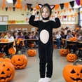 thumbnail image 7 of Cat Costume for Animal Onesie Pajamas Black Cat with Hood for Halloween Christmas Party Homewear, 7 of 7