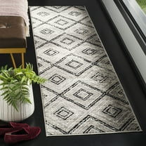 SAFAVIEH Skyler Collection SKY120J Grey / Black Rug