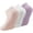 C06-pink/White/Purple, variant on 3/6 Pairs Non Slip Hospital Socks for Women Fluffy Fuzzy Slipper Socks with Grips