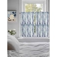 thumbnail image 3 of Blue Weeping Eucalyptus Living Room Curtains 2 Panel, Spring Summer Farmhouse Leaves Cafe Window Treatment, Farmhouse Bedroom Bathroom Kitchen Curtains Drapes 104"x45", 3 of 6
