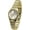 Gold, variant on Blekon Collections Japanese Quartz Women's 31mm Case Rhinestone Link Band Analog Watch