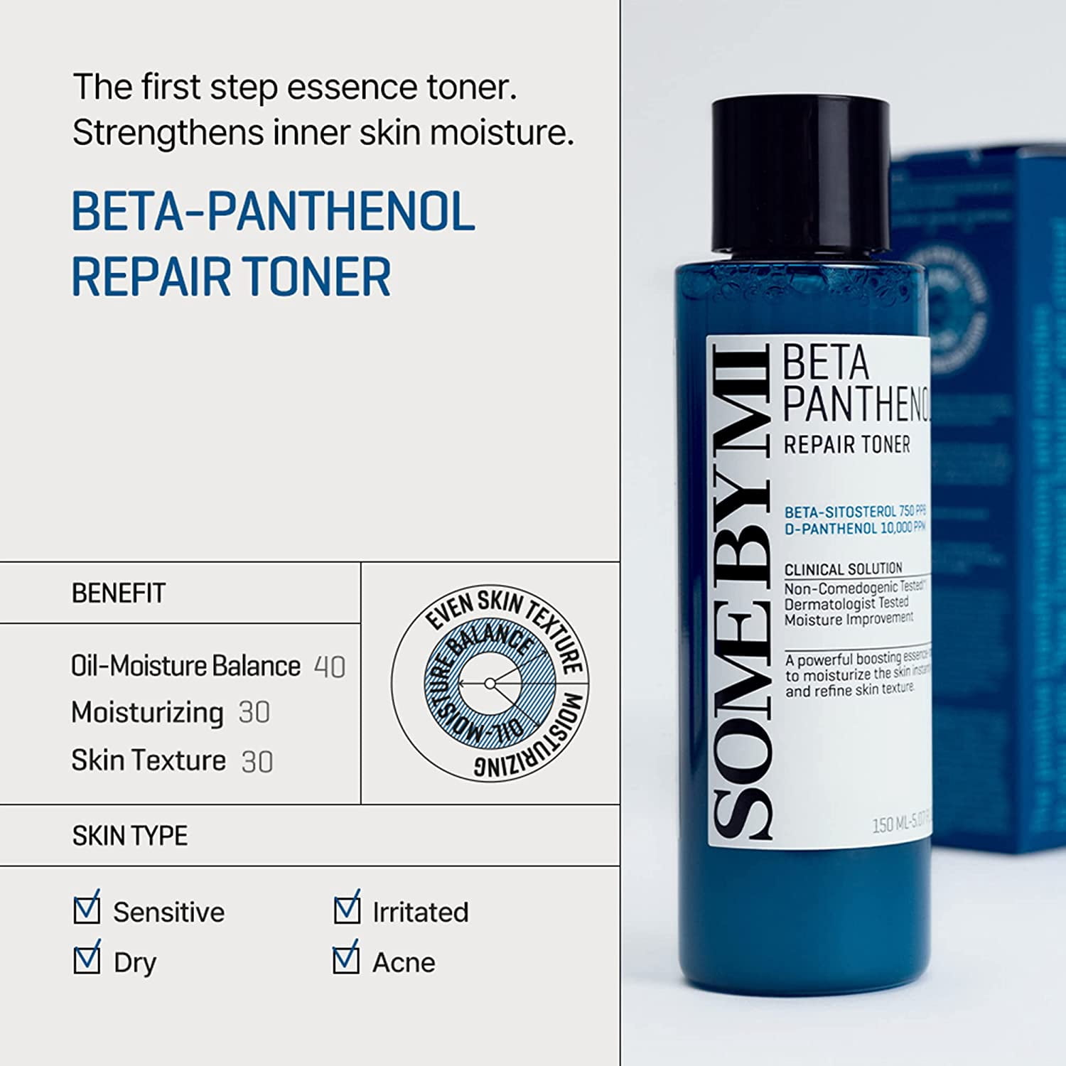 Some By Mi Beta Panthenol Repair Facial Toner 1.69 oz