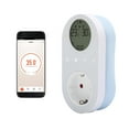 thumbnail image 1 of yeacher WiFi Digital Thermostat Outlet Plug 16A Outlet Tuya App, 1 of 8