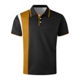 thumbnail image 3 of Men's Summer Leisure Culture Breathable Short Sleeved Shirt Top M, 3 of 4