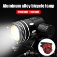 thumbnail image 3 of Luz De Bicicleta Con Zoom 150Lm Linterna De Ciclismo 12000Mah Lámpara De Montar Recargable Por Usb (Delantera Y Trasera) Muyoka Hogar, 3 of 6