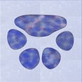 thumbnail image 1 of Ahgly Company Indoor Square Patterned Lavender Blue Area Rugs, 7' Square, 1 of 6