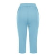 thumbnail image 4 of Mitankcoo Women's Hiking Capris - Relaxed Fit with Pockets - Outdoor Summer Casual Trousers, 4 of 7