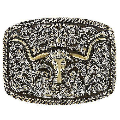 Hebilla de cinturón occidental para hombre
