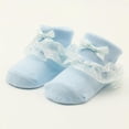 thumbnail image 2 of Little Baby Girl Princess Lace Ruffles Socks Set(Pack of 6), 2 of 7