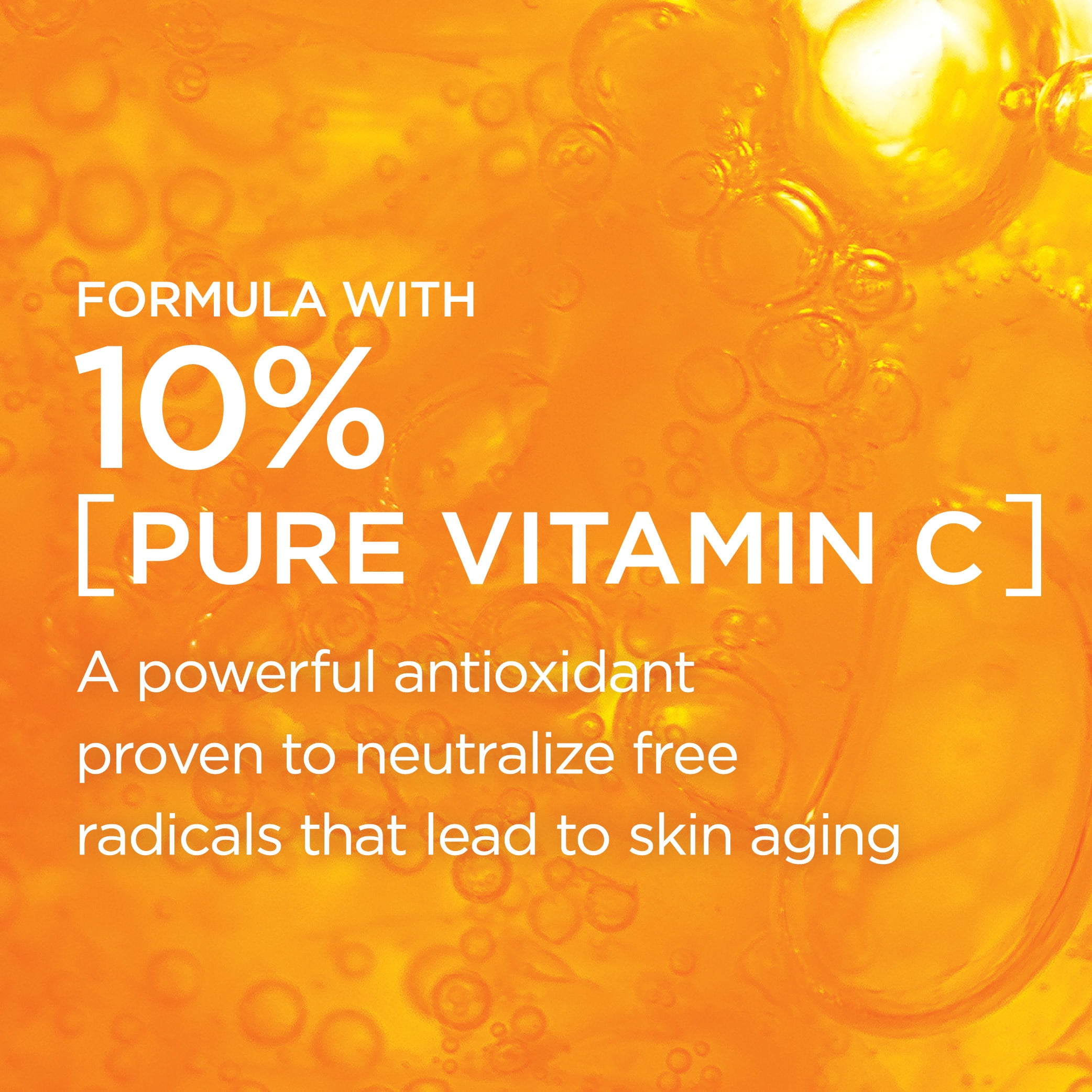 L'Oreal Paris Revitalift Derm Intensives 10 Percent Pure Vitamin C Serum, Paraben Free, 1 fl oz