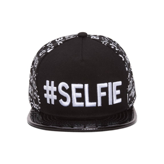 #SELFIE Emoticon Polished Bill Snapback