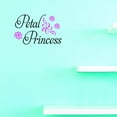 thumbnail image 1 of Custom Decals Petal Princess Wall Art Size: 10 X 20 Inches Color: Multi, 1 of 1