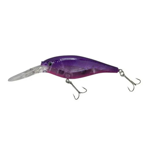 Berkley Flicker Shad Fishing Lure, Flashy Purple Candy, 3/16 oz