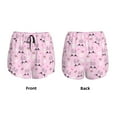 thumbnail image 6 of Goofa Rabbit Face Printed Women 2 in 1 Running Shorts,Quick Dry Athletic Workout Shorts,High Waisted Athletic Shorts with Liner Pockets-Large, 6 of 9