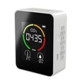 thumbnail image 1 of Detector de aire de CO2 Detector de dióxido de carbono Producción agrícola Invernadero Monitor de CO TOMSHOO Probador digital, 1 of 2