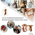 thumbnail image 6 of PTSPLLMY 2/6/10Scarf Bags for Women Handbag Scarfs Band Hair Neck Scarves Fashion Gifts, 6 of 7
