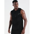 thumbnail image 2 of NELEUS Men's Workout Tank Tops with Hoodie Sleeveless Running Muscle Shirts 3 Pack,Black,US Size XL, 2 of 7