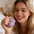 thumbnail image 5 of EclipseJewels Crystal Cat Paw Squishy Toy, Soft TPR Slow Rebound Stress Relief, Viral Sensory Squishy Toy for Anxiety & Relaxation,Pink, 5 of 6