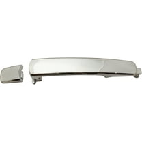 Replacement REPI494701 Exterior Door Handle Compatible with 2008-2013 Nissan Rogue 2003-2008 Infiniti FX35 Rear, Left Driver or Right Passenger Chrome