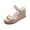 Khaki, variant on Women Espadrille Wedge Sandals Thin Strap Shoes Comfortable For Beach Travel Casual Daily Outdoor Activities