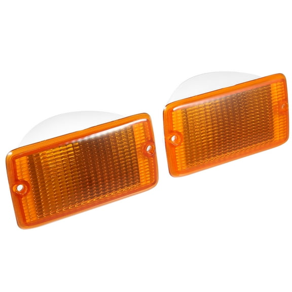 1 Pair Car Turn Signal Lamp Housing Left and Right Side Marker Light Cover 55157033AA for Jeep Wrangler 2001-2006