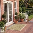 thumbnail image 3 of SAFAVIEH Courtyard Austin Geometric Indoor/Outdoor Area Rug, 2'7" x 5', Green/Cream, 3 of 10