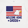 thumbnail image 4 of Inktastic Military Homecoming Welcome Home Daddy Boys or Girls Baby T-Shirt, 4 of 5