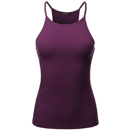 fashionoutfit racer ribbed spaghetti strap neck solid tank dialog displays option button additional opens zoom
