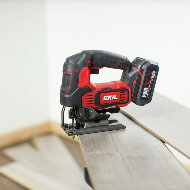 SKIL PWR CORE 20 Brushless 20 Volt Cordless Jigsaw Kit with 2.0Ah