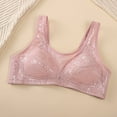thumbnail image 4 of Ohufall Wireless Bras for Women No Underwire Full Coverage Push Up Wirefree Bras Seamless Bralette Soft Comfort Everyday Bra, 38B/C-46B/C, 4 of 8
