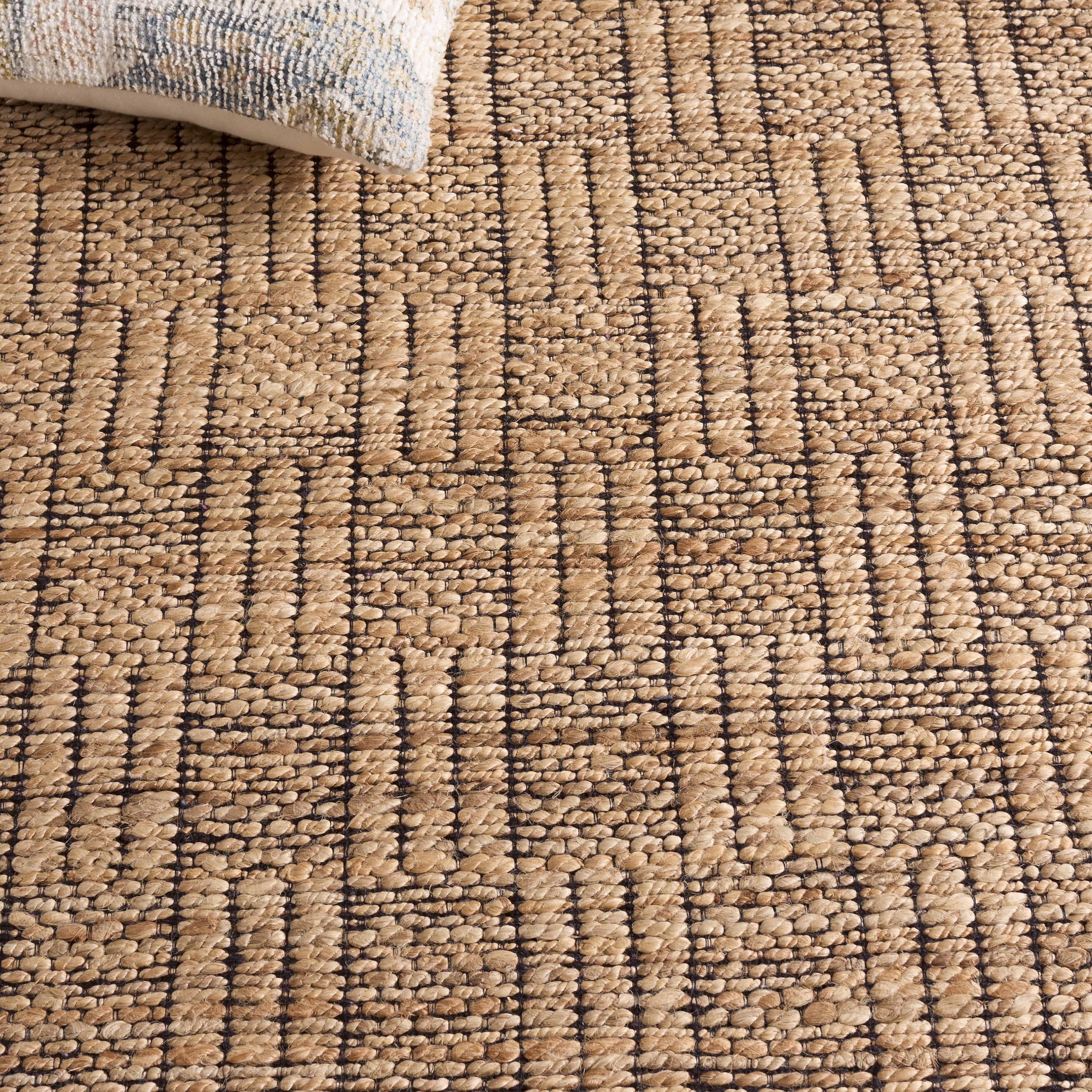 Safavieh Natural Fiber Meryl Geometric Area Rug, Natural/Black, 5' x 8'