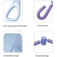 thumbnail image 4 of Thigh Master Workout Equipment Arm Workout Leg Exercise Pelvic Floor Trainer Trimmer Inner Thigh Arm Leg Exerciser Sport Slimming Training, 4 of 7