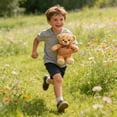 thumbnail image 4 of Teddy Bear with Red Bow Stuffed Animals Plush Toy for Children Girlfriend Family Congratulations Baby Shower Birthday 11in, 4 of 6