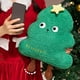 thumbnail image 4 of Cojín navideño bonito, relleno verde suave, cojín con forma de árbol de Navidad, relleno de árbol de Navidad, juguete, cojín de suelo, decoración para sofás y camas de salas de fiestas, apto para, 4 of 5