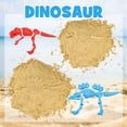thumbnail image 2 of Juego de juguetes Liberty Imports con moldes de arena fósil de dinosaurios, paquete de 3, 2 of 7
