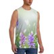 thumbnail image 2 of Fotbe Purple Butterfly On Wild Men's Camiseta sin Mangas Estampada para Hombres, Playera Casual para Gimnasio, Entrenamiento, Playa-XX-Large, 2 of 7