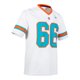 thumbnail image 3 of NFL Playera Oficial Miami Dolphins Blanco para Hombre, 3 of 5