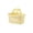 Yellow, variant on Honmine Handheld Shower Basket Multifunctional, Bathroom Toiletries Leaking Storage Basket, Hollowed Out Large Open Storage Bin for Shower