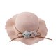 thumbnail image 2 of 52-54 cm circunferencia del sombrero protector solar para niños sombrero para el sol sombrero de playa de verano sombrero de paja ondulado sombrero para el sol sombrero de verano, 2 of 6