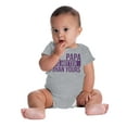 thumbnail image 4 of My Papa Hotter Than Yours Grandfather Bodysuit Jumper Girls Infant Baby Brisco Brands 6M, 4 of 6