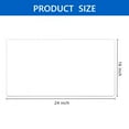 thumbnail image 5 of Tripumer Clear Desk Pad Desk Protector Mat 16 x 24 inch Transparent Table Protector for Coffee Table Writing Desk, 5 of 7