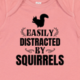 thumbnail image 4 of Inktastic Easily Distracted by Squirrels Boys or Girls Baby Bodysuit, 4 of 5