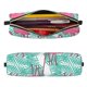 thumbnail image 2 of Disketp Flamingo Estuche de Lápices de Cuero con Cierre, Estuche Compacto para Papelería, Bolígrafos y Accesorios Pequeños, 2 of 7