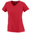 thumbnail image 1 of 1790A T-Shirt Évacuant l'Humidité pour Femmes, Rouge - 2X, 1 of 1