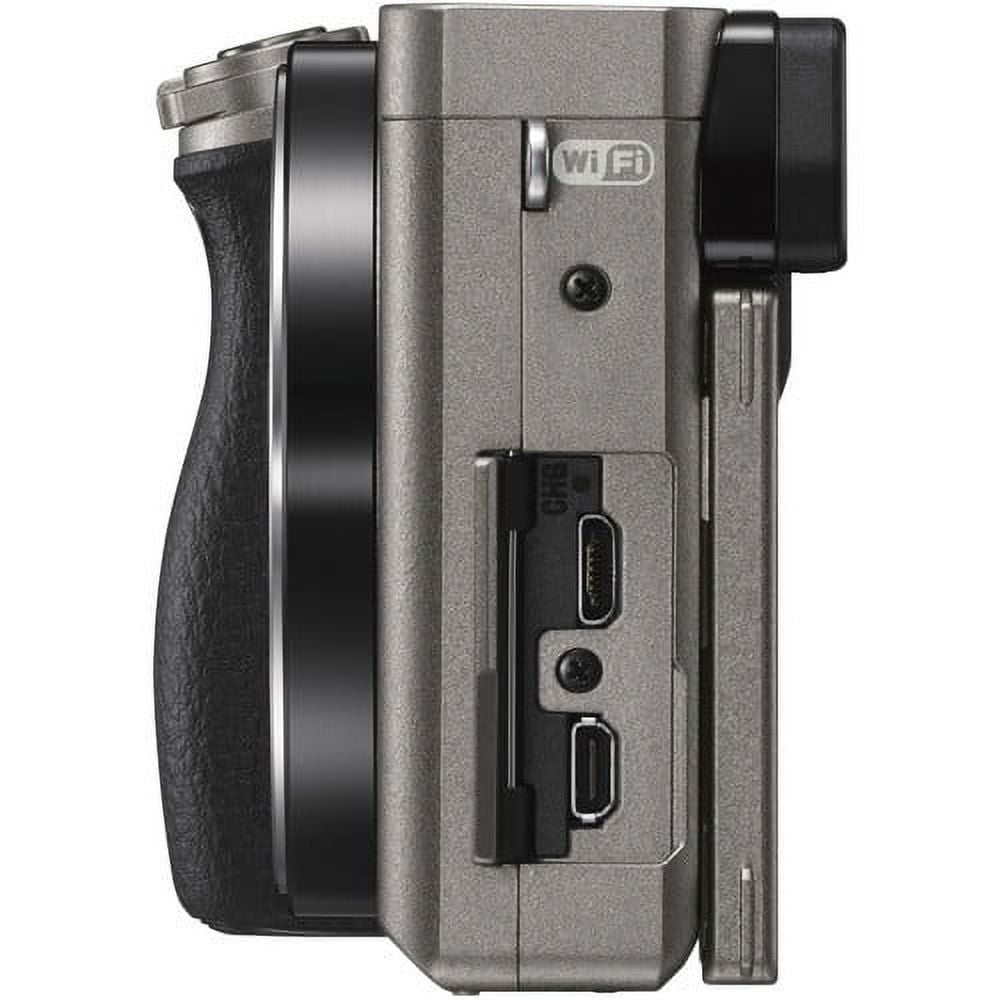 Sony Alpha A6000 Wi-Fi Digital Camera Body (Graphite)
