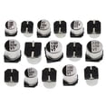 thumbnail image 2 of Kit surtido de condensadores electrolíticos de 400 Uds 24 valores 1uF-1000uF 6,3 V-50 V con Abanopi Condensador, 2 of 5