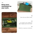 thumbnail image 5 of Gymnture Tool Pouch Bag Canvas Zipper Storage Multitools Tote Organizer Utility Bags Nylon Waterproof Case Water Household, 5 of 10